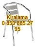Alüminyum metal sandalye Kiralama